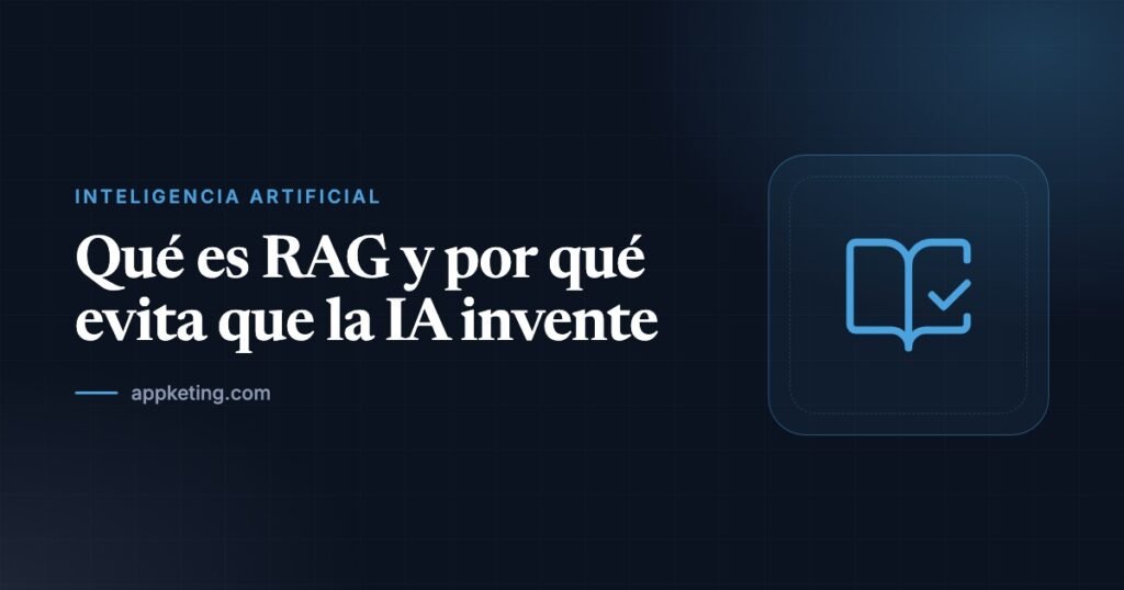 Portada: qué es RAG y por qué evita que la IA invente