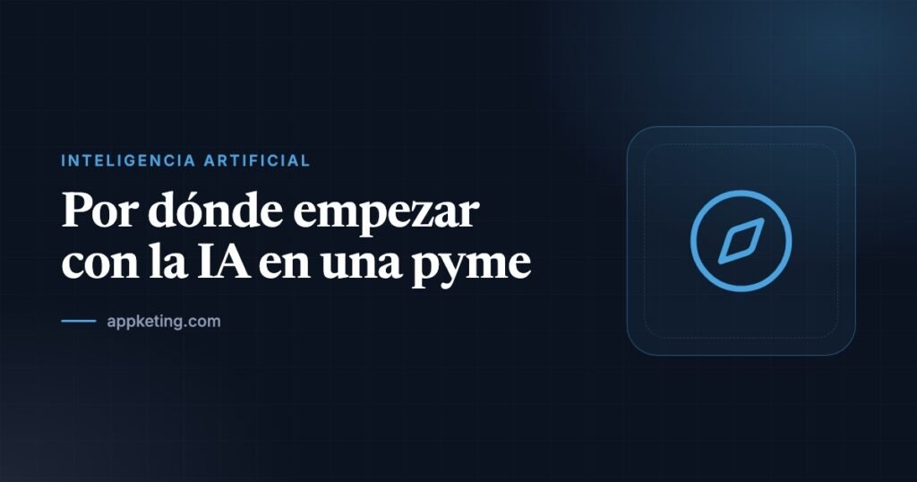 Portada: por dónde empezar con la IA en una pyme